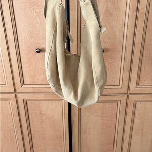 Free People Slouch Seude Handbag Used Once